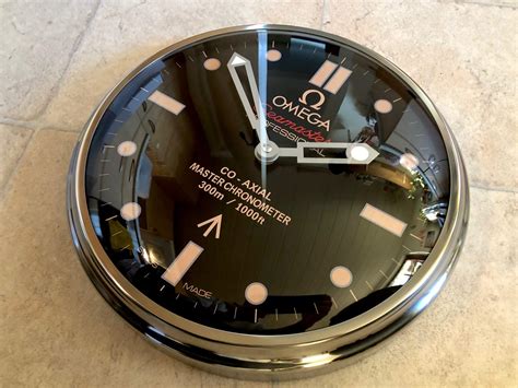 omega seamaster wall clock.